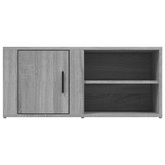 vidaXL Szafka pod TV, szary dąb sonoma, 80x31,5x36 cm