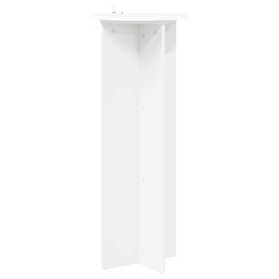 Stojak na rośliny 2 pcs Biały ?40 x 100 cm Drewno inżynieryjne