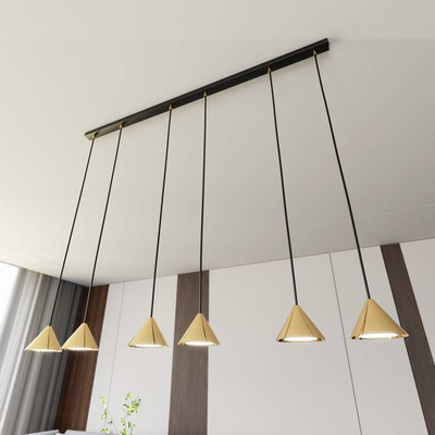 Lampa wisząca ELIT 6 BL GOLD