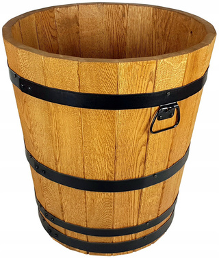 Duża donica ogrodowa doniczka drewniana szerokość 55cm wysokość 60cm