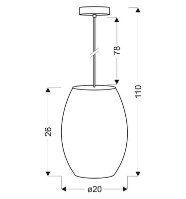Lampa wisząca Corn metalowa pojedyncza fioletowa do sypialni E27