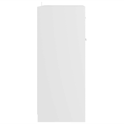 Szafka łazienkowa, biała, 60x33x80 cm, materiał drewnopochodny