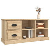 vidaXL Szafka pod TV, kolor dąb sonoma, 102x35,5x47,5 cm
