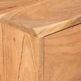 vidaXL Komoda, 88x30x73 cm, lite drewno akacjowe