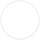 Pierścień doniczki Biały 120 x 120 x 20 cm Stal zimnogięta