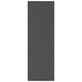 Dywanik wejściowy Czarny 60 x 180 cm polipropylen