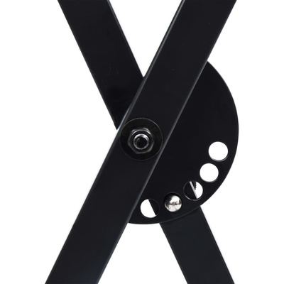 Statyw pod keyboard ze stołkiem, czarny