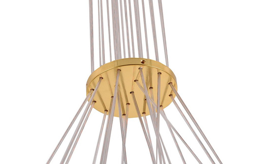 Designerska Lampa Wisząca złota Swarovski Adani AD215