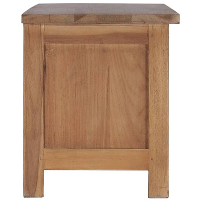 vidaXL Szafka pod TV, 90 x 30 x 35 cm, lite drewno tekowe