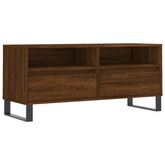 vidaXL Szafka pod TV, brązowy dąb, 100x34,5x44,5 cm