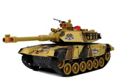 Duży Czołg Zdalnie Sterowany R/C 2.4 Ghz Światła Odgłosy Strzelania Żółty