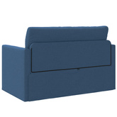 Sofa Bed Niebieski 124 x 71 x 78 cm tkanina