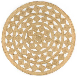 vidaXL Dywan ręcznie wypleciony z juty, 180 cm