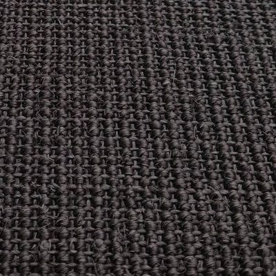 vidaXL Dywanik, naturalny sizal, 100x250 cm, czarny