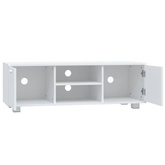 vidaXL Szafka pod TV, biały, 120x40,5x35 cm, materiał drewnopochodny