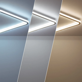 Plafon LED 40W Kwadratowy Złoty CCT 3000K/4000K/6000K 60x60cm Abruzzo Angelo