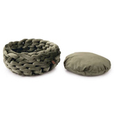 Designed by Lotte Legowisko dla kota Ziba, zielone, 40x15 cm