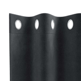 Zasłony zaciemniające 2 pcs Ciemnoszary 140 x 245 cm Aksamit