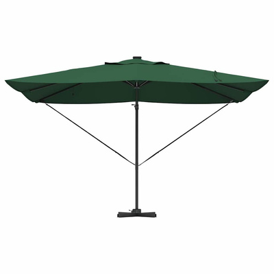 Parasol plażowy Ze LED Lights Zielony 352 x 251 x 265 cm