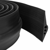 Uszczelka podłogowa do garażu 112 x 20 mm 6,5 m Guma EPDM