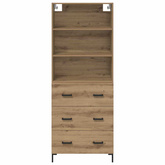 Highboard Dąb rzemieślniczy 69,5 x 34 x 180 cm
