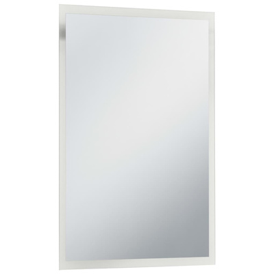 vidaXL Ścienne lustro łazienkowe z LED, 60 x 100 cm