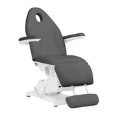 Fotel kosmetyczny elektryczny Sillon Basic 3 siln. szary  146497