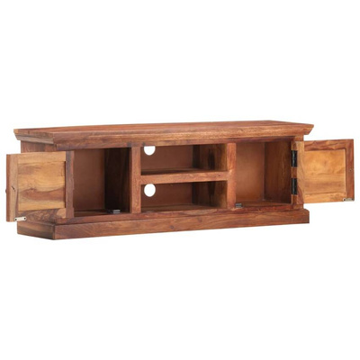 vidaXL Szafka pod TV, 120x30x40 cm, lite drewno sheesham