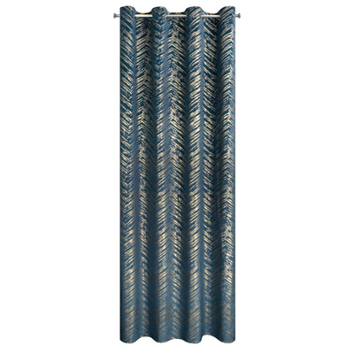 Zasłona Sara granatowa 140x250