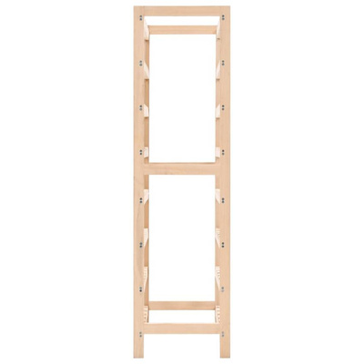 vidaXL Stojak na wino z drewna cedrowego, 57,5 x 28 x 102 cm