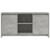 Szafka pod TV, szarość betonu, 102x37,5x52,5 cm vidaXL