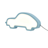 car lampa stołowa dla dziecka led iq kids niebieski