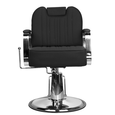 Gabbiano fotel barberski Rufo czarny 125392
