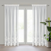 Firana Julia biała 140x270