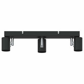 Reflektor sufitowy Czarny 38 x 6,5 x 11,5 cm Metal