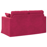 Sofa Czerwone wino 138 x 78 x 80 cm Aksamit