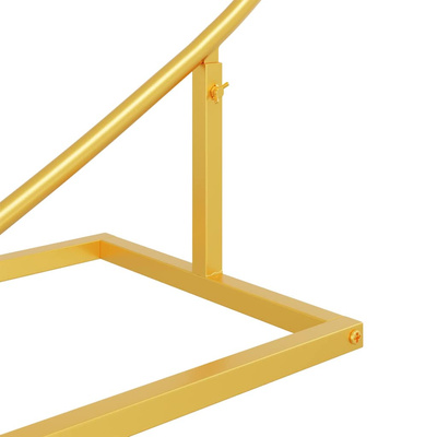 Łuk Ślubny złoty 195 x 35 x 211 cm Stal