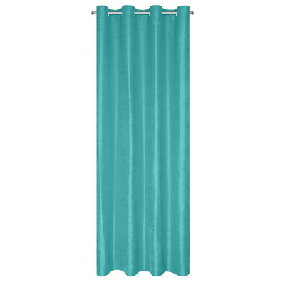 Zasłona Ada turkusowa 140x250