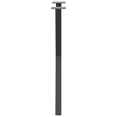 Nogi do stołu jadalnego w kształcie litery X 2 szt. Antracyt 50x(72-73) cm Stal
