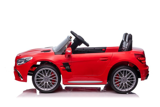 Auto Na Akumulatr Mercedes SL65 S Pilot LCD Czerwony Lakierowany
