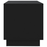vidaXL Szafka pod TV, czarna, 102x41x44 cm, materiał drewnopochodny
