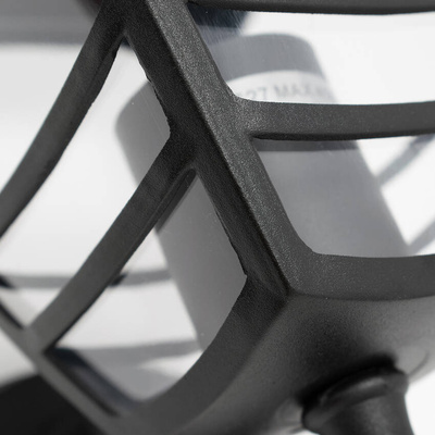 Ogrodowa oprawa elewacyjna kinkiet IMMA BLACK UP E27 czarny IP44 EDO777378 EDO Solutions