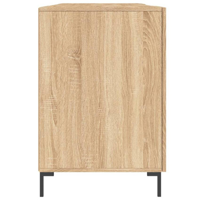 vidaXL Biurko, dąb sonoma, 140x50x75 cm, materiał drewnopochodny wariant 6