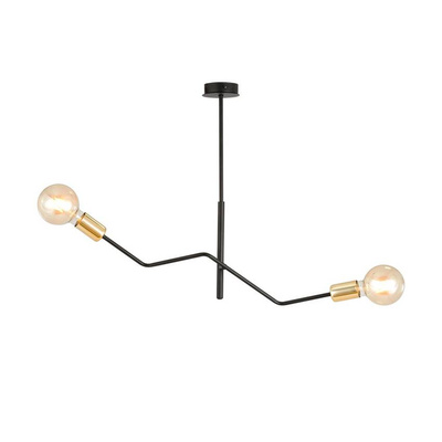 Lampa sufitowa BOLT 2 BLACK GOLD