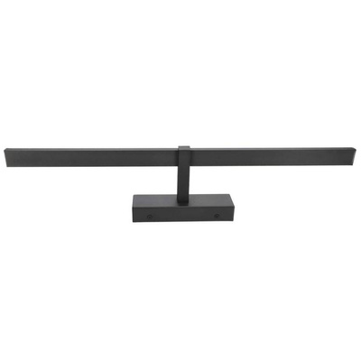 Kinkiet ścienny nad lustro ROA LED 60 Sand Black, 4000K, IP44, czarna, 60cm EDO777246 EDO Solutions