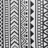 vidaXL Dywan zewnętrzny, czarny, 80 x 150 cm, PP