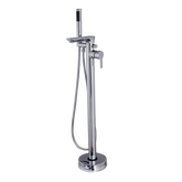 Bateria wannowa wolnostojąca Glamour chrom  Invena