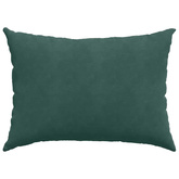 Poduszki na sofę 2 pcs Ciemna zieleń 70 x 50 cm