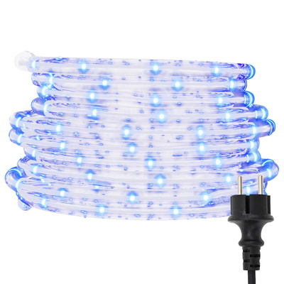 Lina świetlna z 2400 diodami LED Zimna Biała 100 m PVC