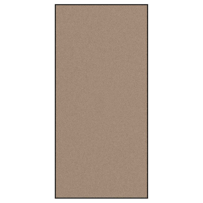 Dywanik wejściowy Beżowy i czarny 120 x 250 cm 100% poliamid
